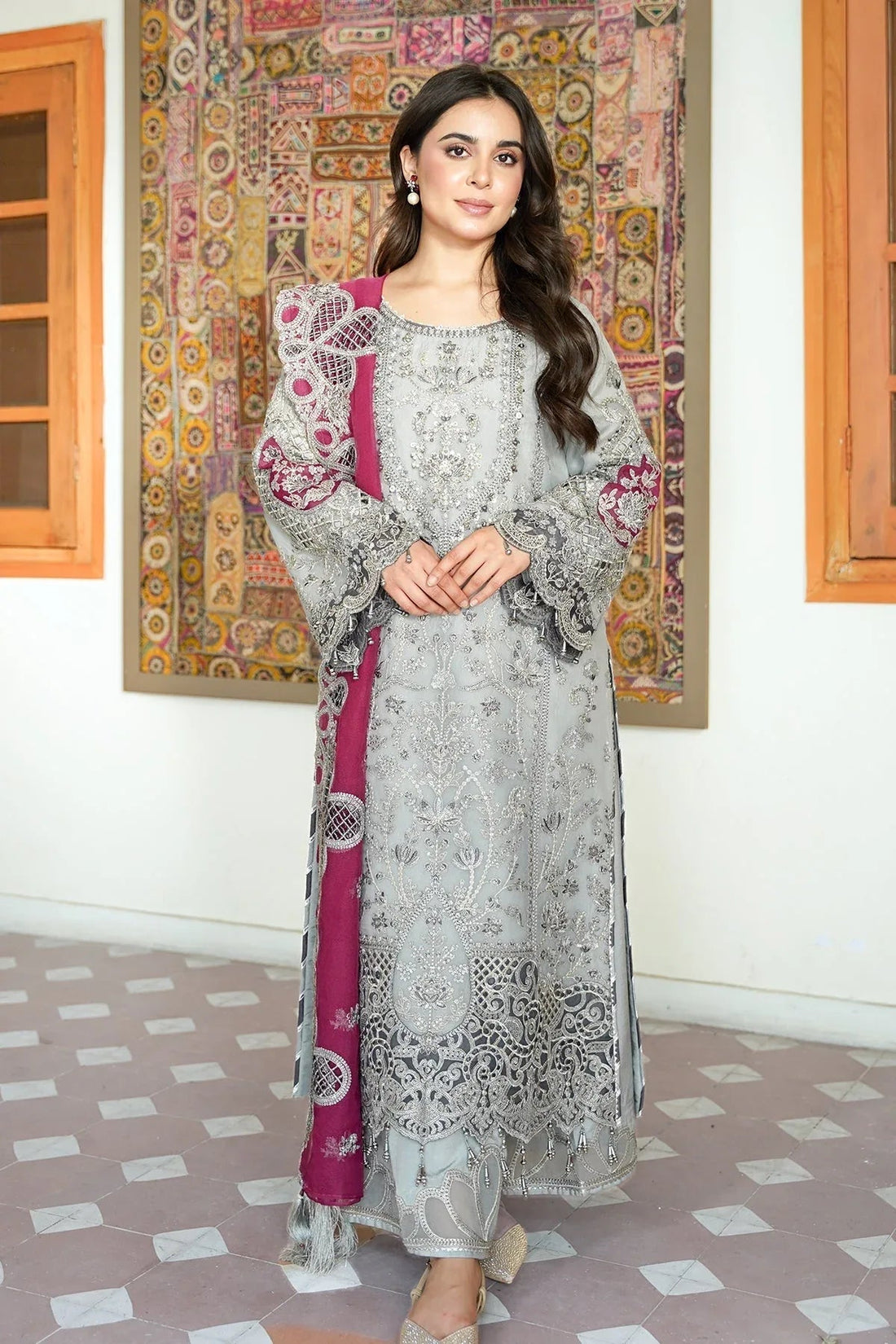 Imrozia Premium | Meeras Luxury Eid 25 | I-228 ZAREEN - Aqsa Fabrics
