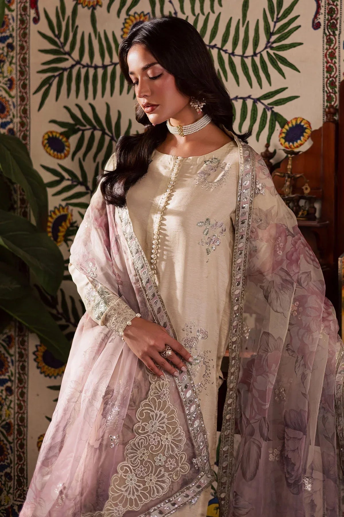 Nureh | Nur Mahal | NE-194 - Aqsa Fabrics