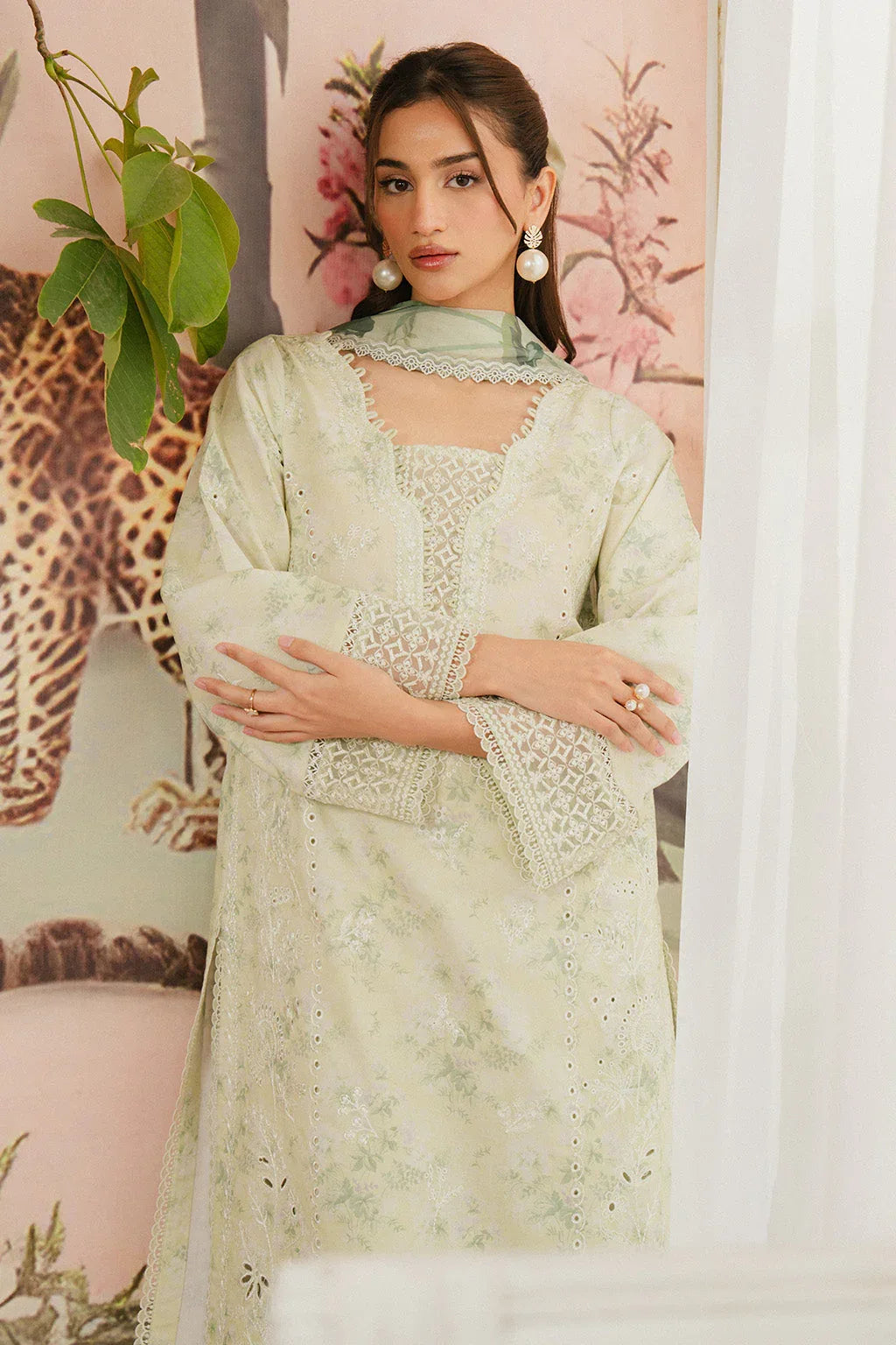 Ayzel | Armelia Printed Lawn 25 | Mirelia - Aqsa Fabrics