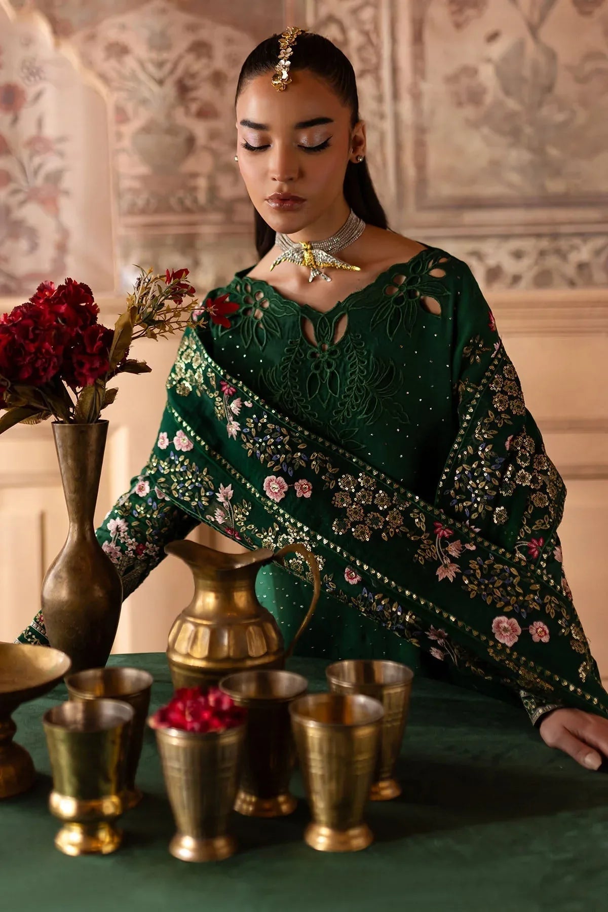 Nureh | Nur Mahal Formals |  NE-138 - Aqsa Fabrics