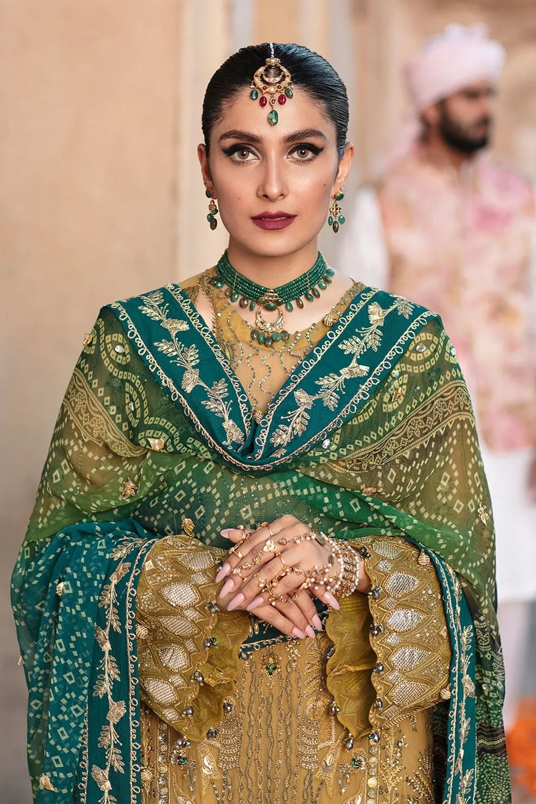 Nureh | Jhoomro 25' | Chunri - Aqsa Fabrics