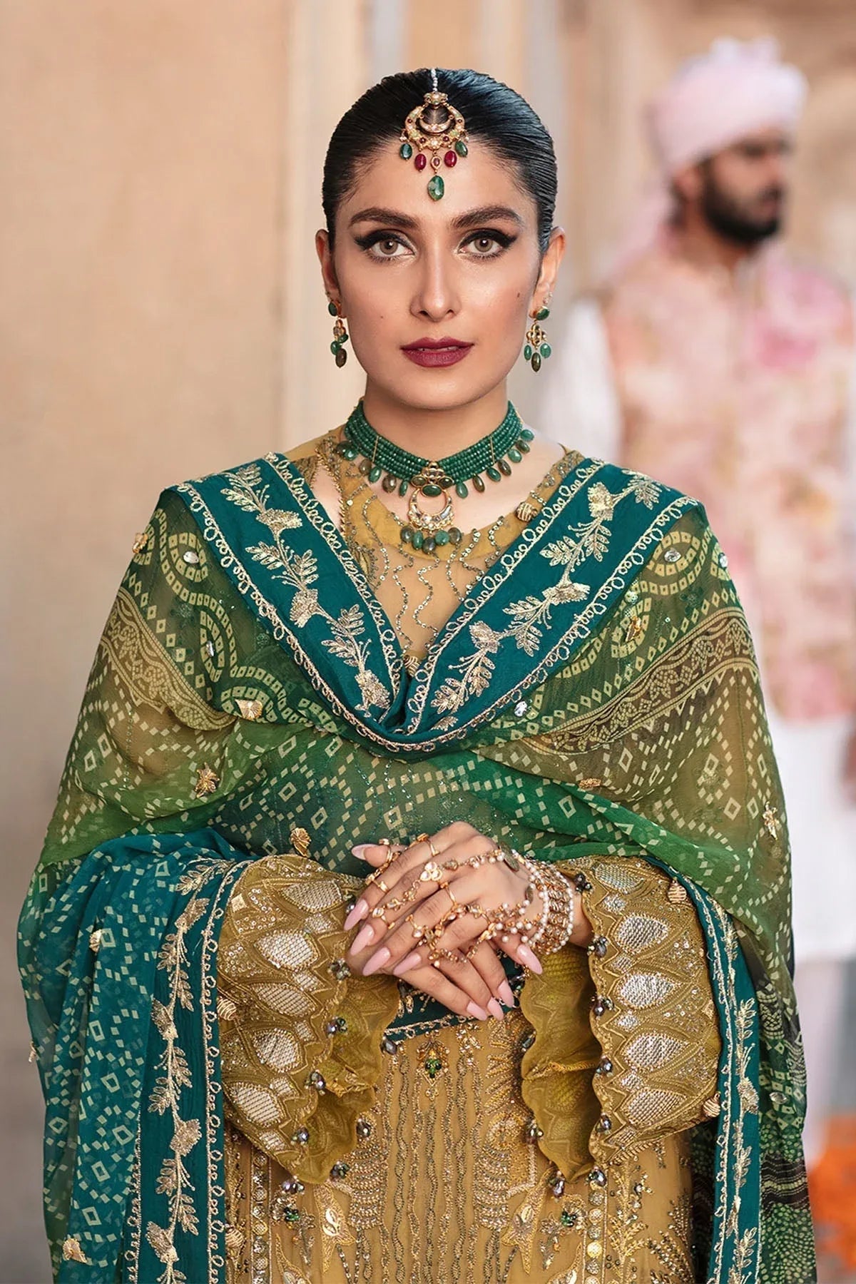 Nureh | Jhoomro 25' | Chunri - Aqsa Fabrics