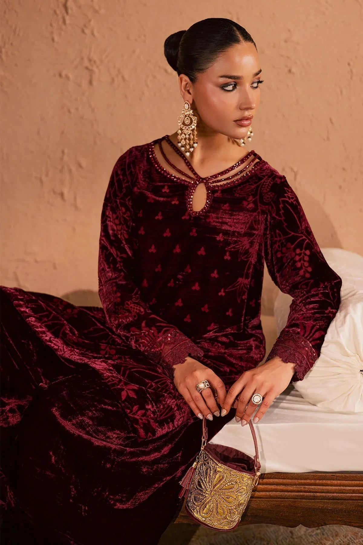 Nureh | Ballerina Winter 25 | NU2-190 - Aqsa Fabrics