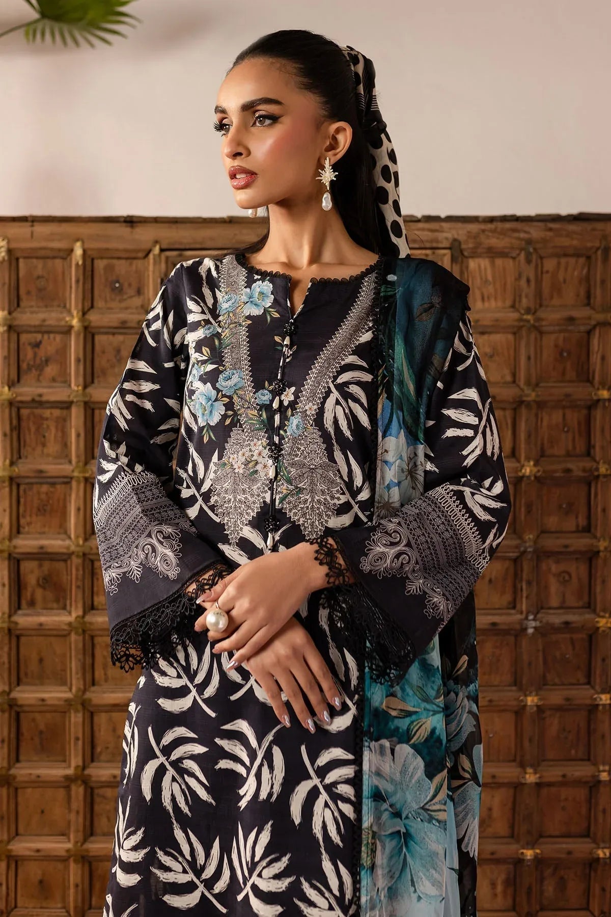 Nureh | Printed Lawn 25 | SP-142 - Aqsa Fabrics