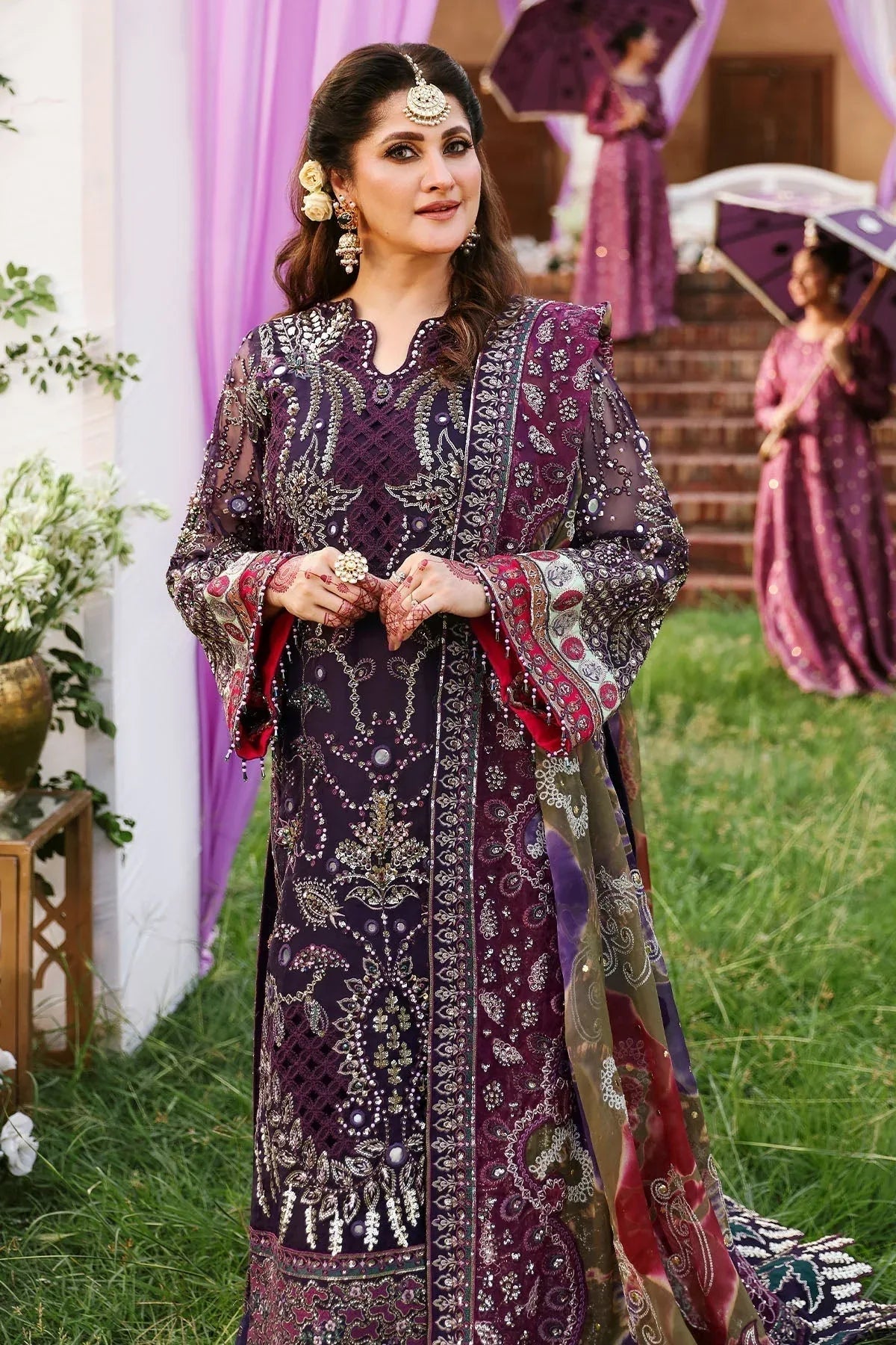Nureh | Jhoomro Wedding Formals | NL-70 JAHAN - Aqsa Fabrics