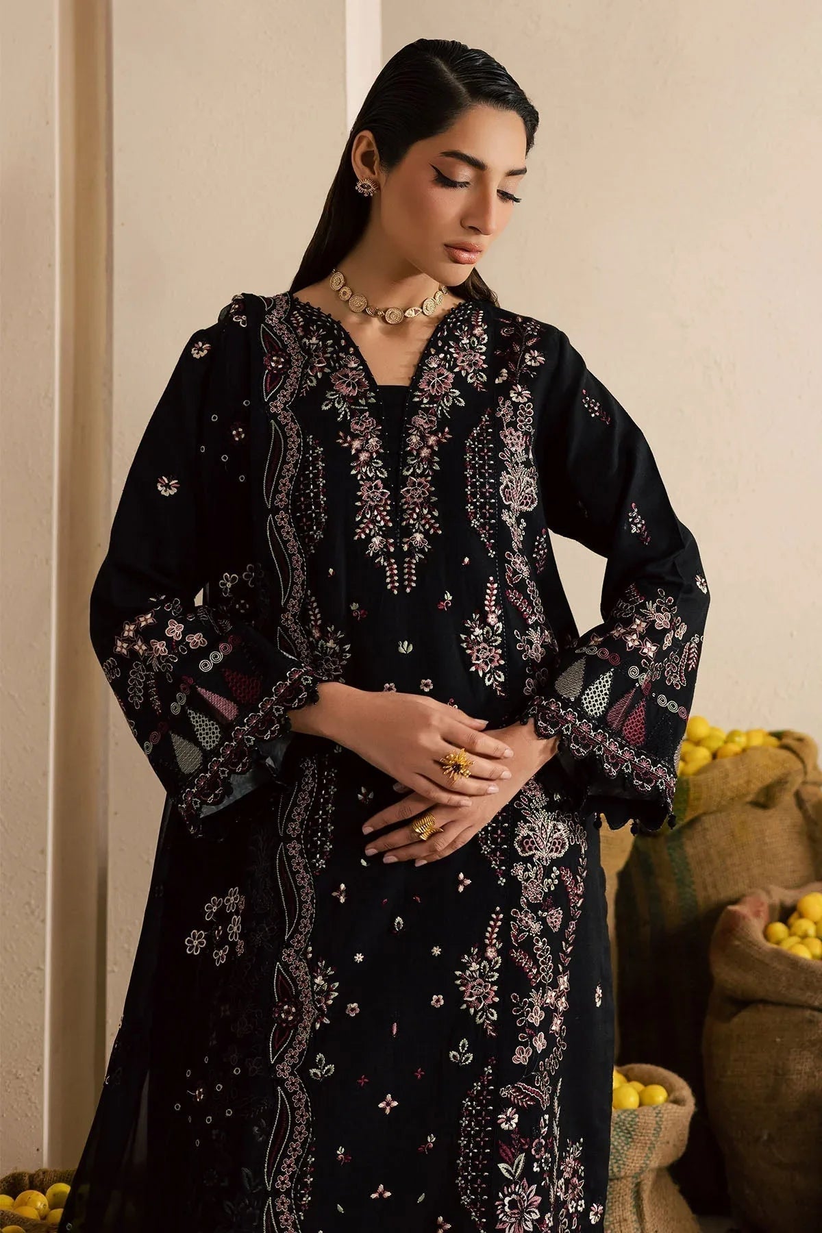 Nureh | Karandi Collection | NE-221 - Aqsa Fabrics