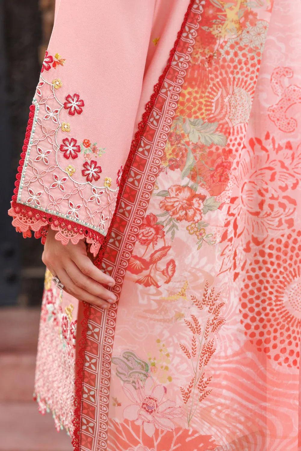 Farasha | Printed Essentials | Daisybel - Aqsa Fabrics
