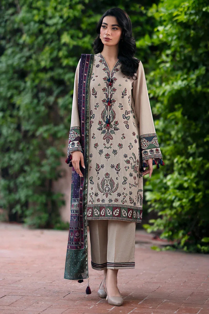 Jazmin | Winter Edition 24 | KHADDAR UW-0059 - Aqsa Fabrics