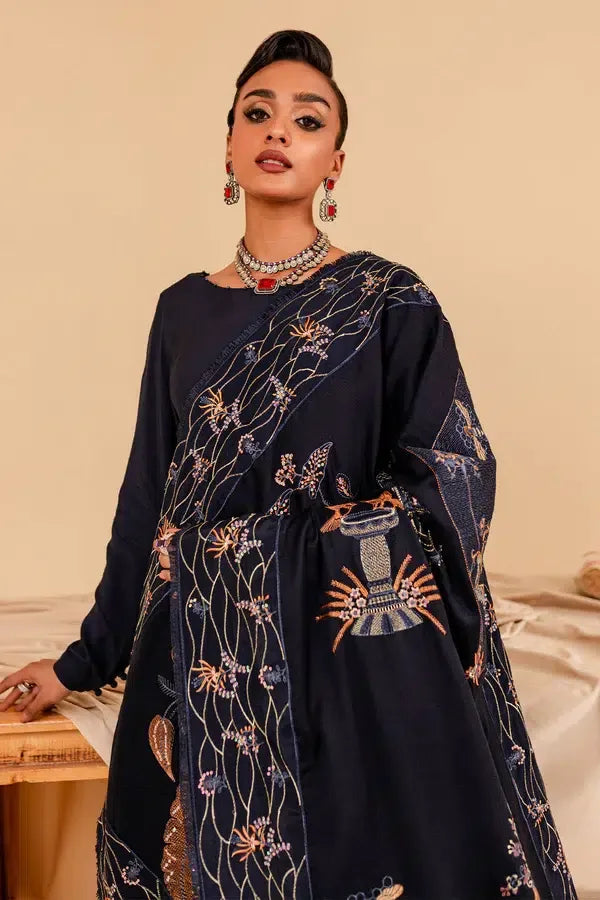 Nureh | Shades of Winter | NSS-17 - Aqsa Fabrics