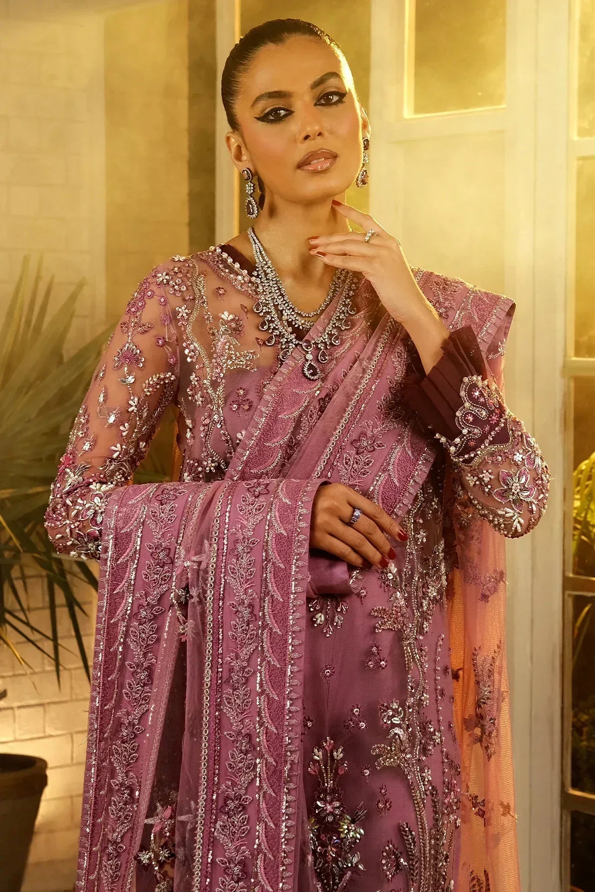 Mina Kashif | Kahani Luxury Formals 23 | Barin - Aqsa Fabrics