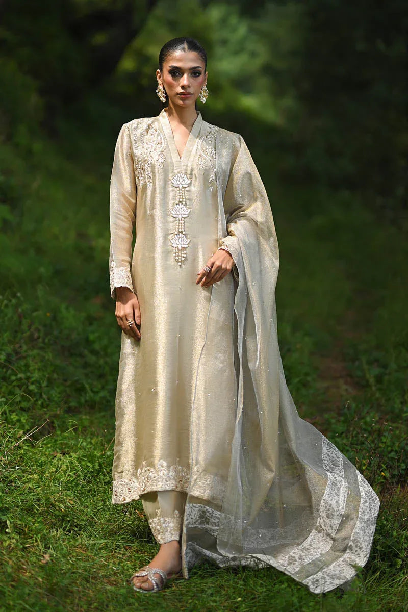 Hue Pret | Farasha Luxury Winter | Esmeray - Aqsa Fabrics