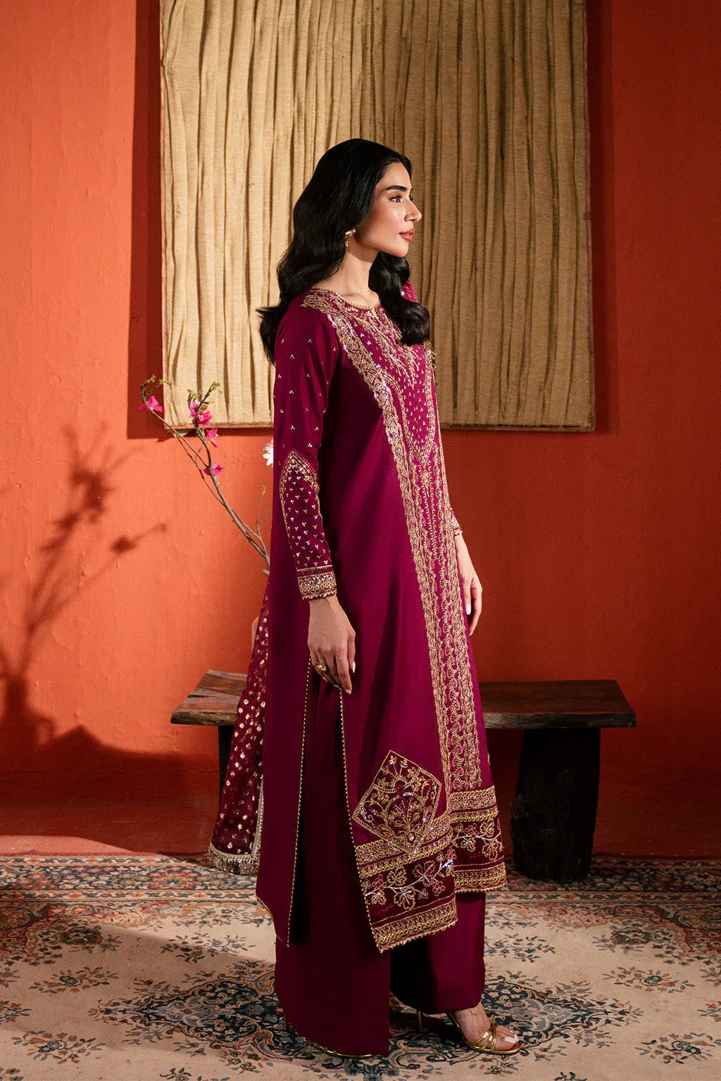 Neeshay | Raw Silk | RTW-RS-01 - Aqsa Fabrics