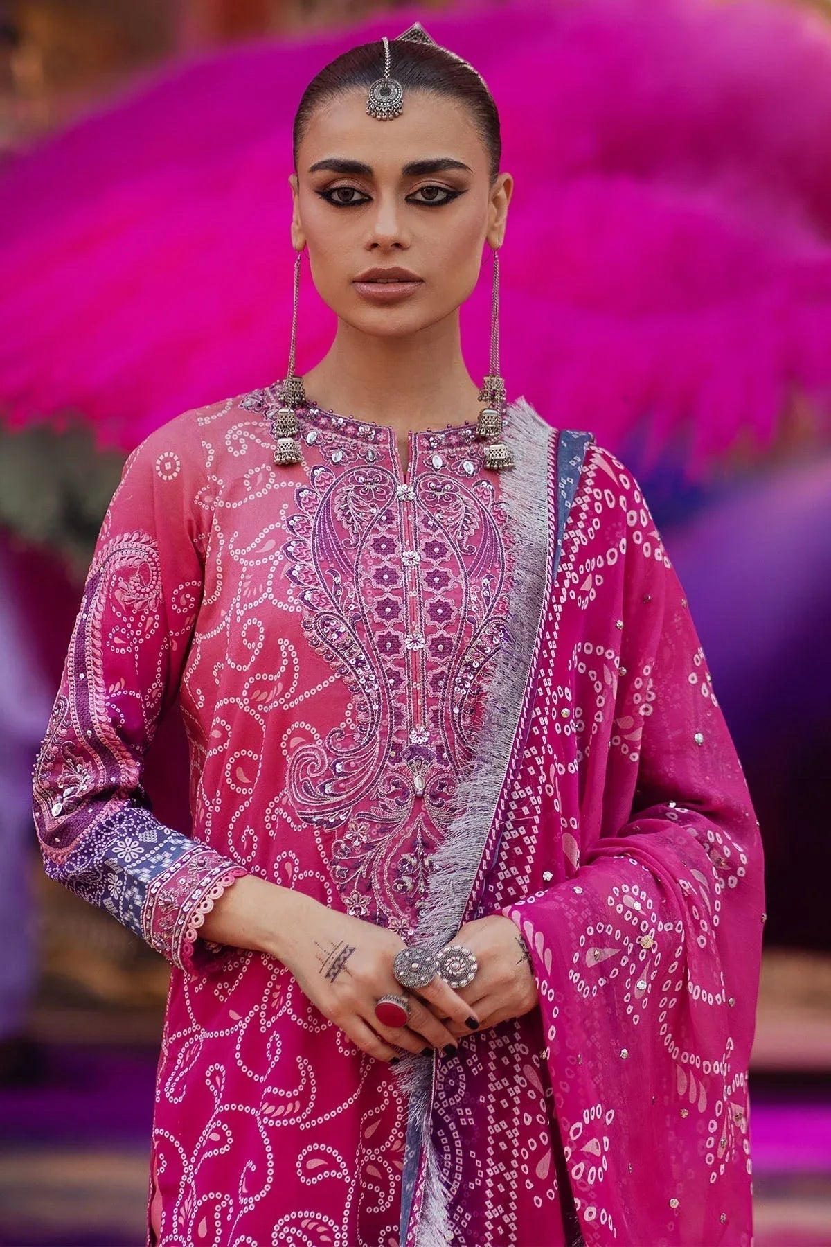 Nureh | Bazaar Lawn | NS-131 - Aqsa Fabrics