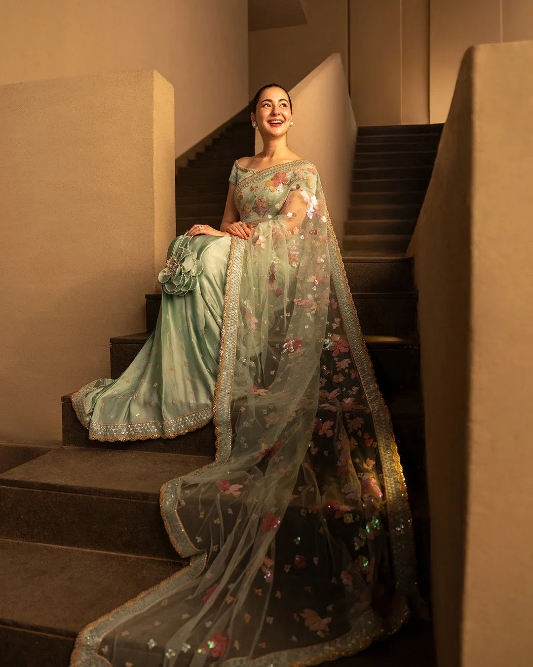 Faiza Saqlain | Reina Luxe | Nureet - Aqsa Fabrics