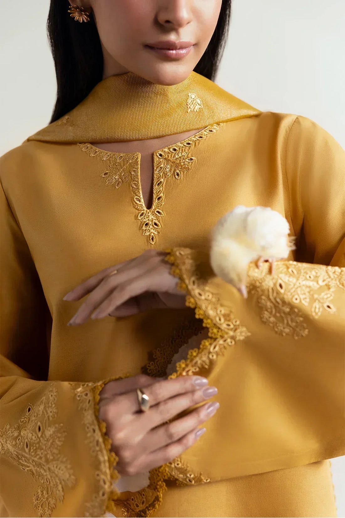 Afrozeh | Basic Pret 25 | Honeydew Hues - Aqsa Fabrics