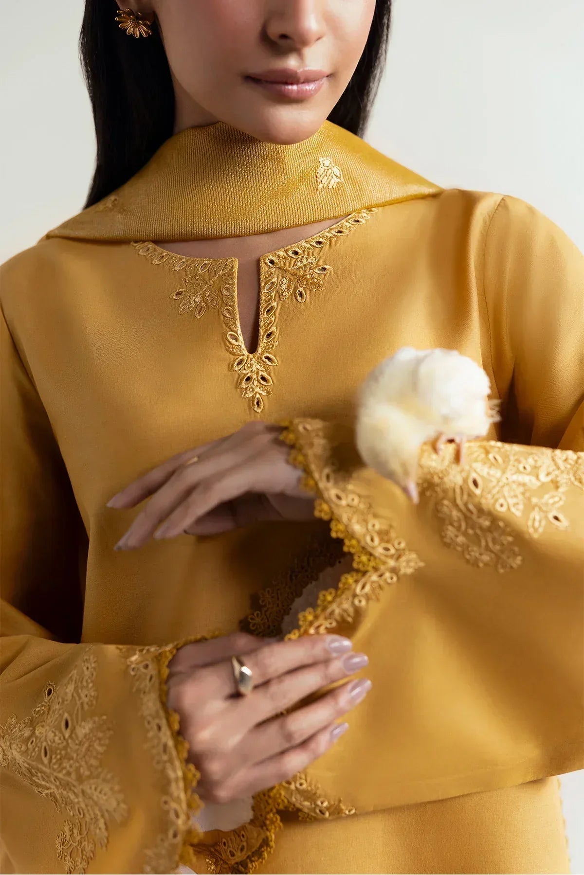 Afrozeh | Basic Pret 25 | Honeydew Hues - Aqsa Fabrics