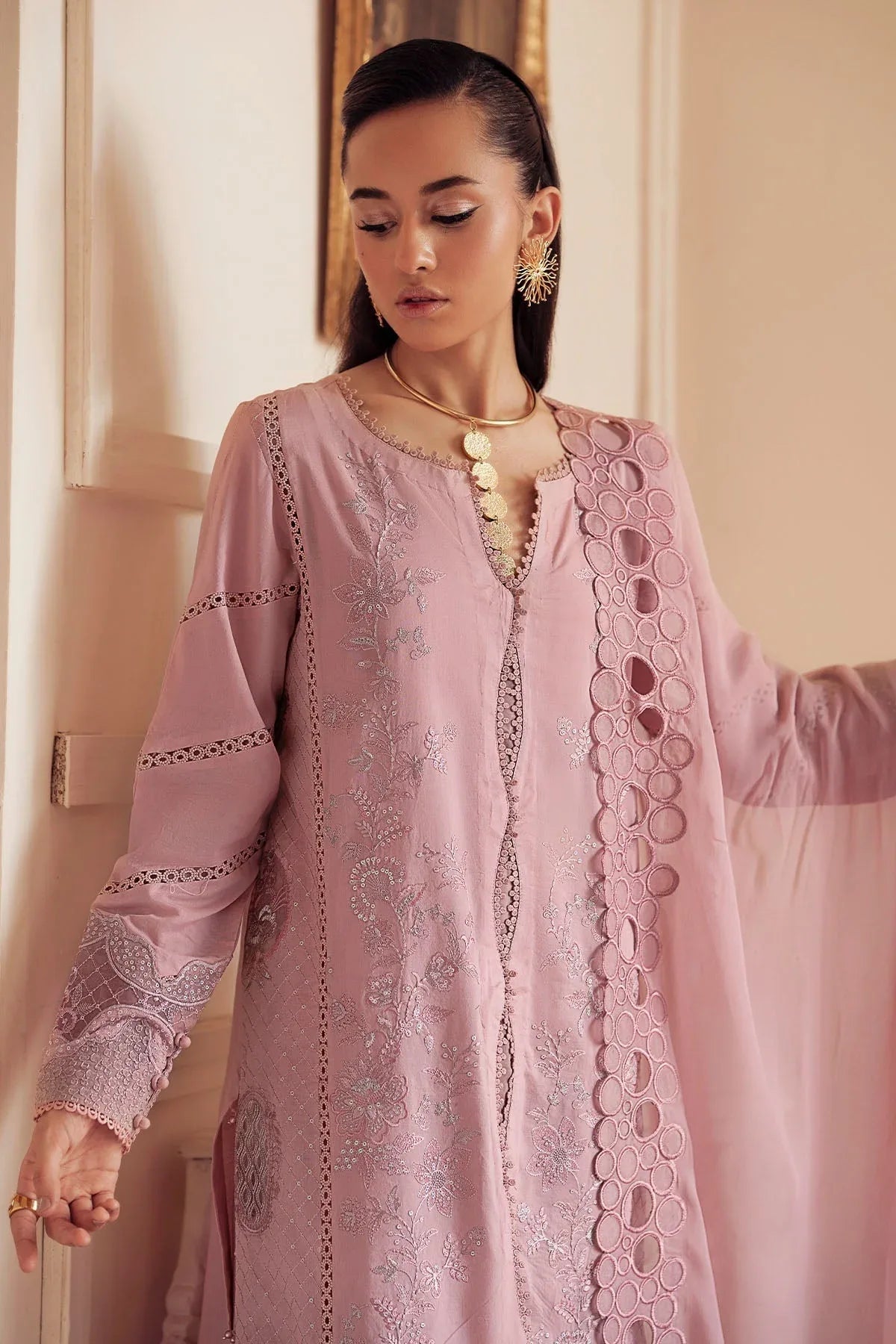 Nureh | Feya Eid Collection | FE-10 - Aqsa Fabrics
