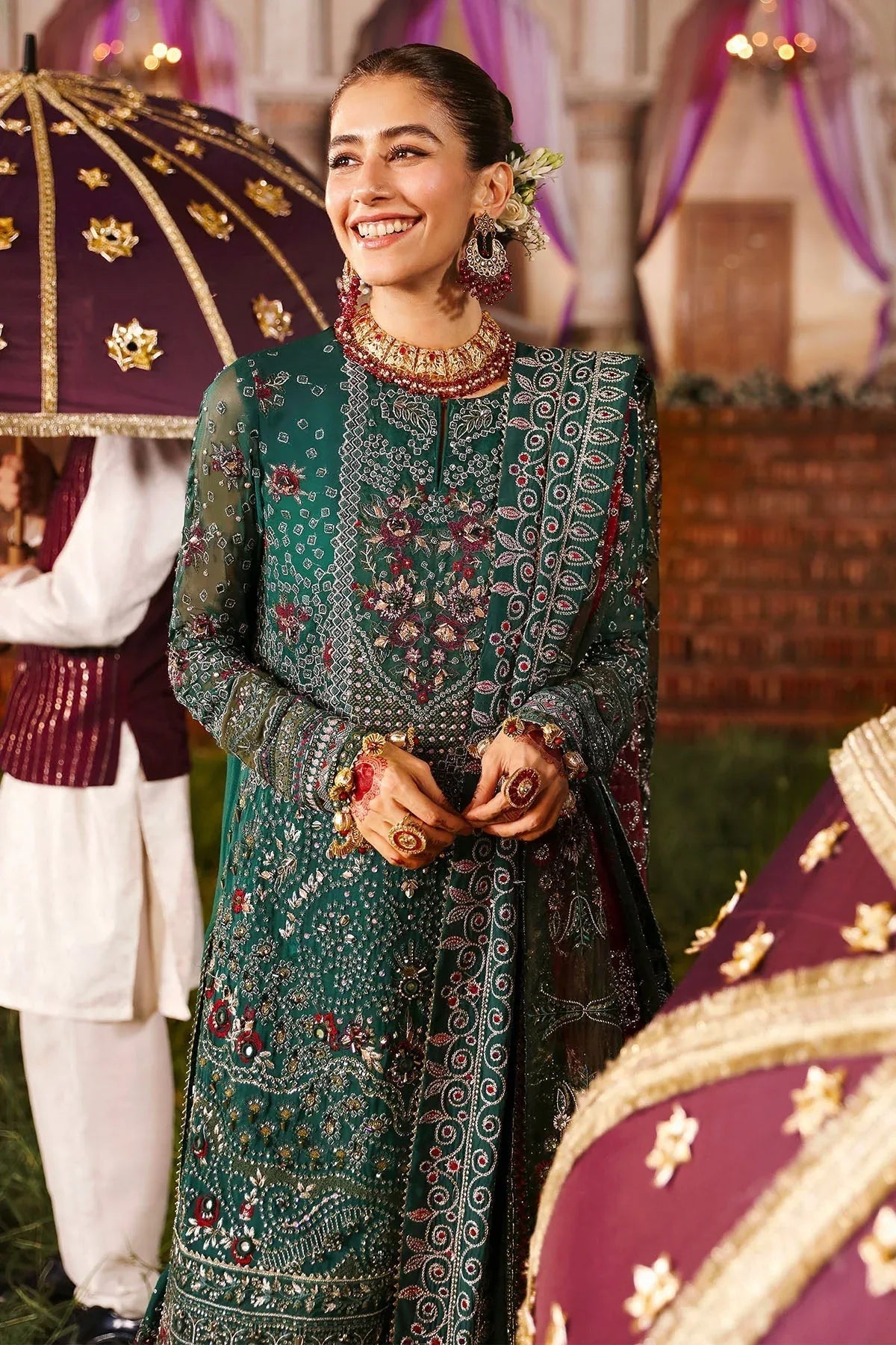 Nureh | Jhoomro 25' | NL-68 SHADMANI - Aqsa Fabrics