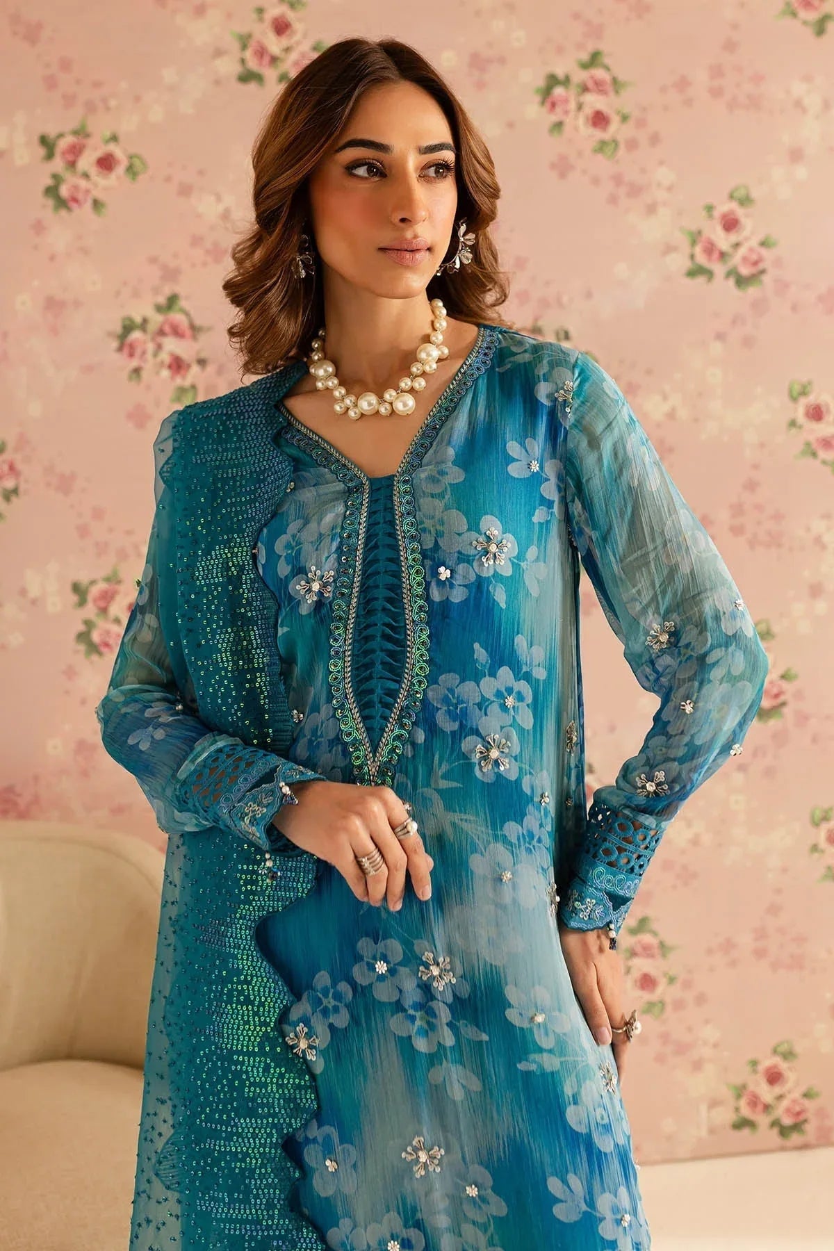 Nureh | Ballerina Formals | NU2-158 - Aqsa Fabrics