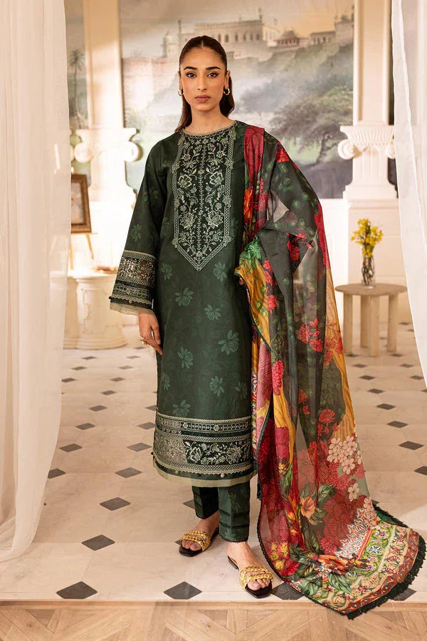 Farasha | Seraya Lawn 24 | JADE - Aqsa Fabrics