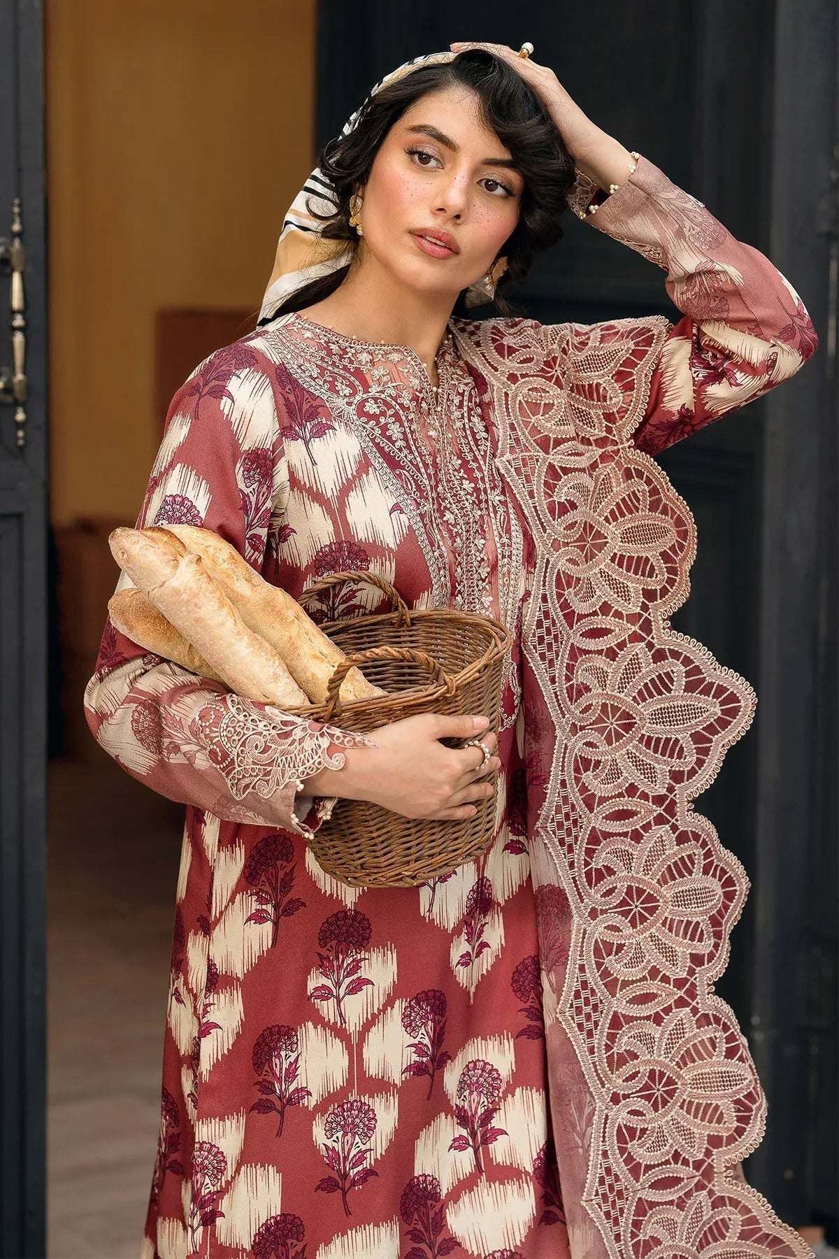 Nureh | Glam Girl Lawn | GL-20 - Aqsa Fabrics