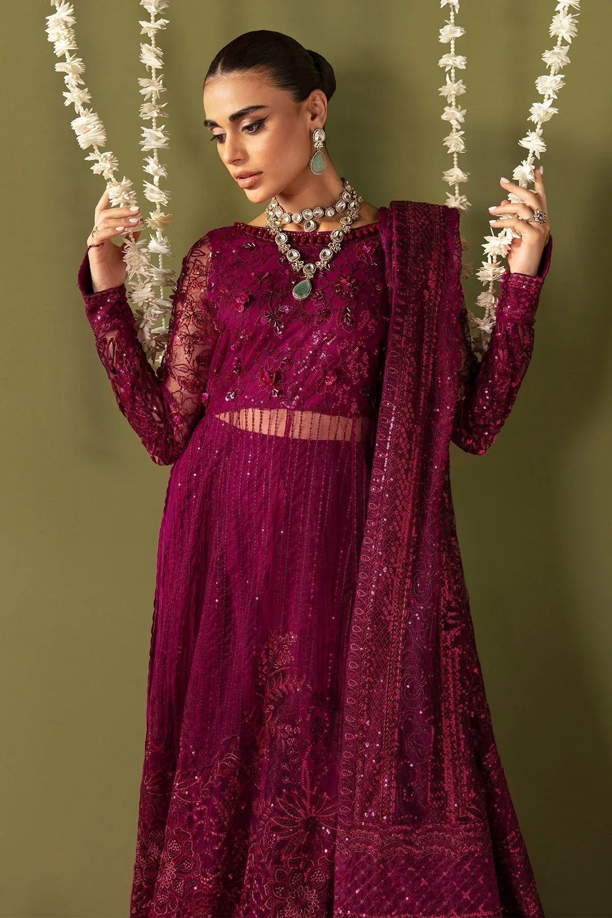 Nureh | Jhoomro Wedding Formals | NL-56 - ANARI - Aqsa Fabrics