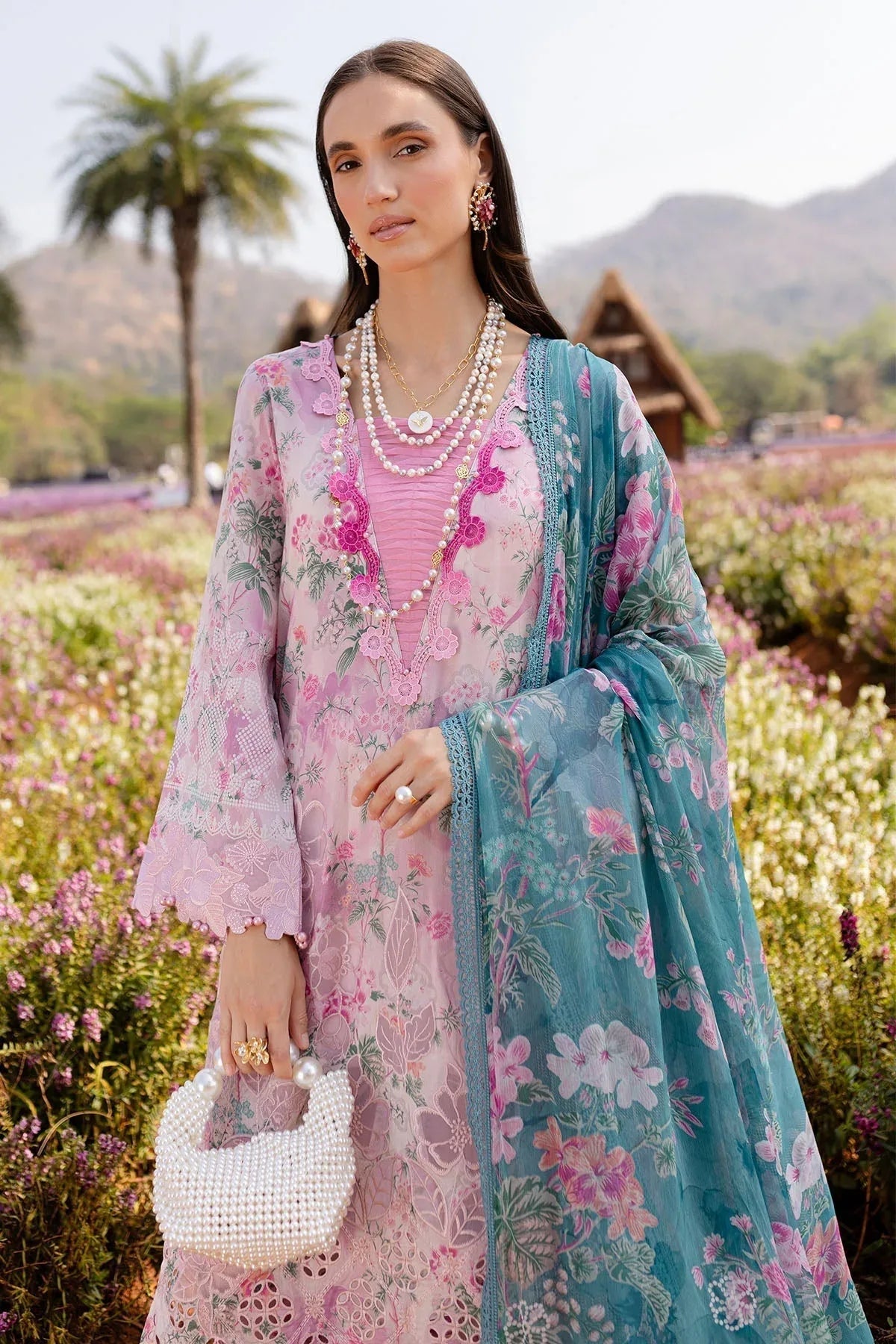 Nureh | Bloom 25 |BL-01 - Aqsa Fabrics