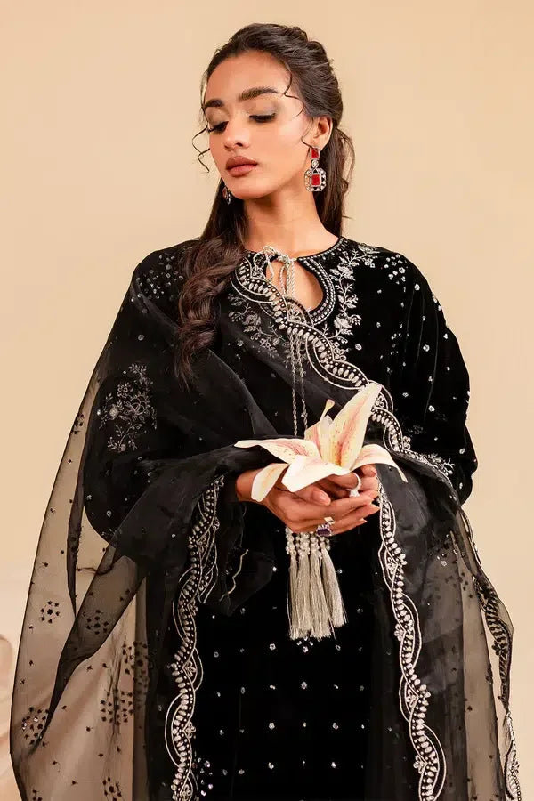 Nureh | Shades of Winter | Sheesh - Aqsa Fabrics