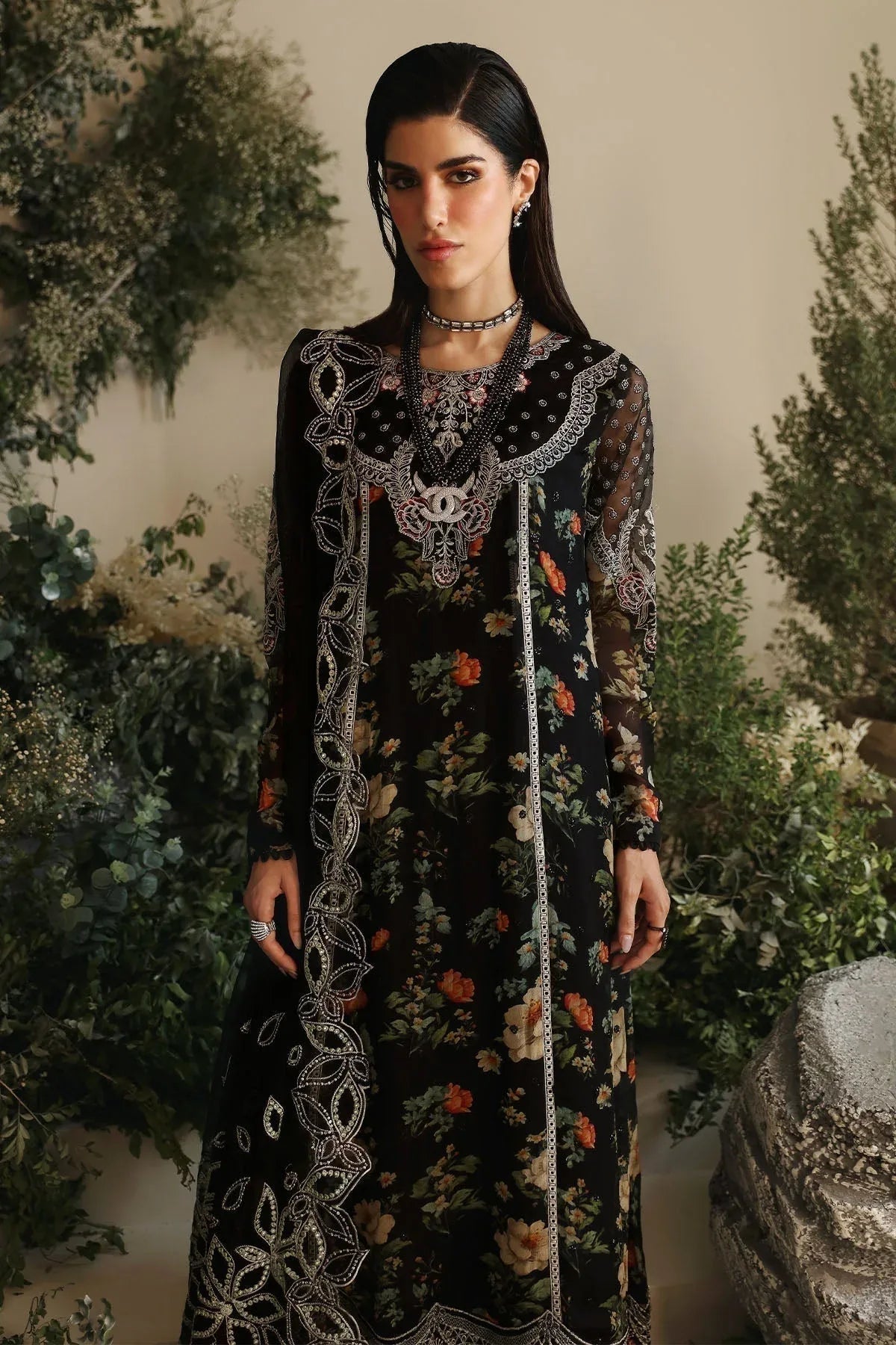 Nureh | Amaya Formals | AM-04 - Aqsa Fabrics
