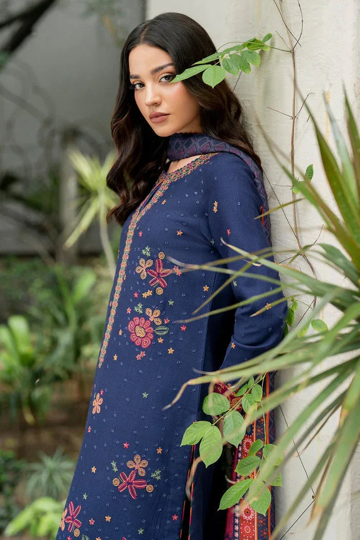 Jazmin | Winter Edition 24 | KHADDAR UW-0051 - Aqsa Fabrics