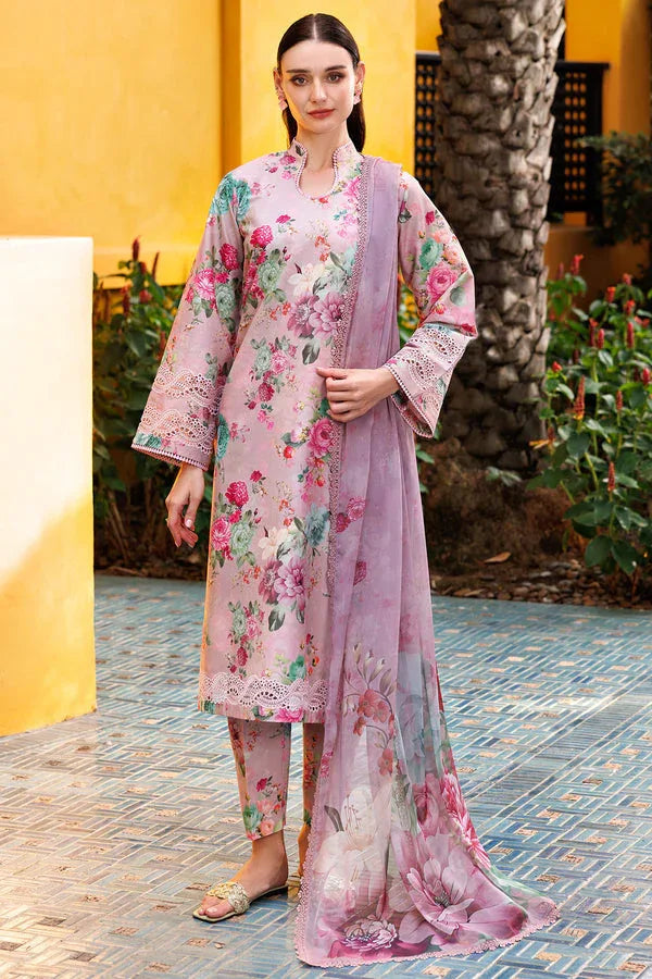 Farasha | Printed Essentials | Spring Muse - Aqsa Fabrics