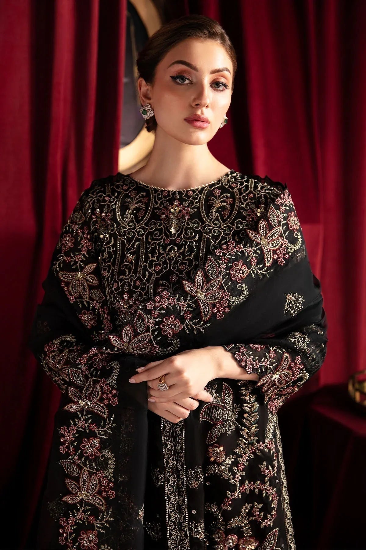 Nureh | Elanora Formal 24 | ROSE - Aqsa Fabrics