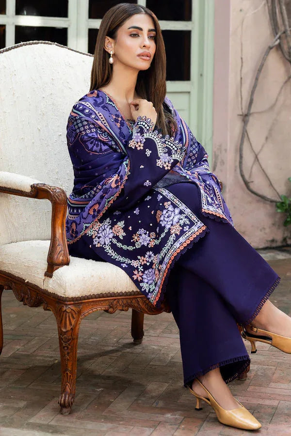 Farasha | Eminence Khaddar 25 | Dewsay - Aqsa Fabrics