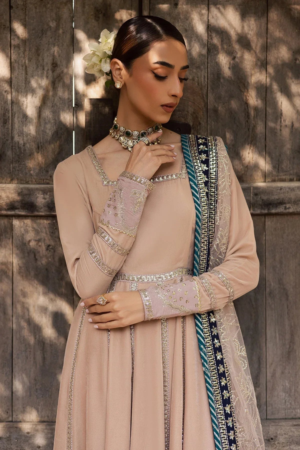 Nureh | Maya Velvet | NW-117 - Aqsa Fabrics