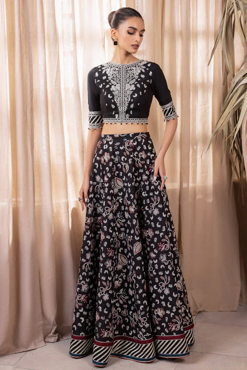 Jazmin | Formals Collection | RAW SILK UR-7015 - Aqsa Fabrics