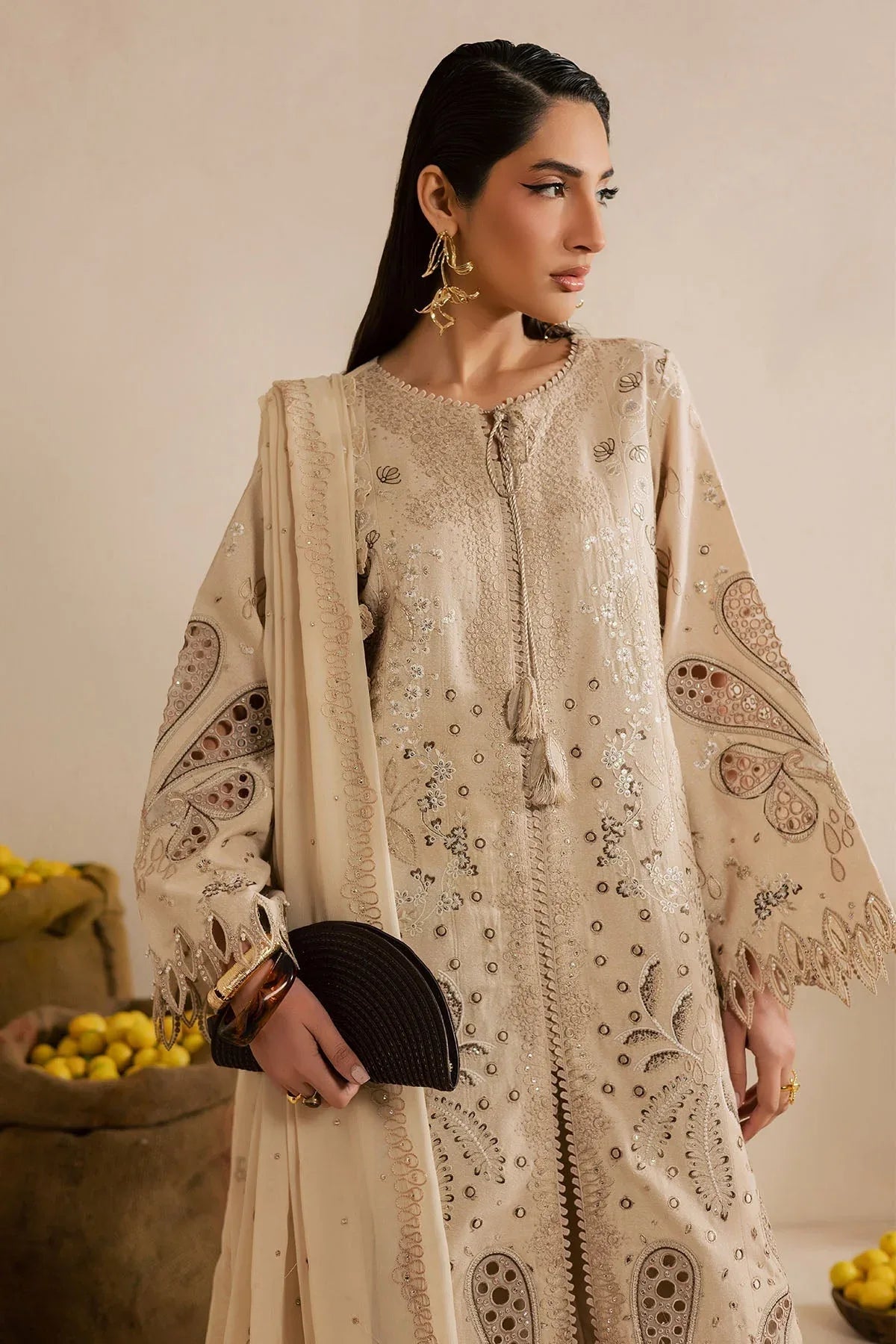 Nureh | Karandi Collection | NE-218 - Aqsa Fabrics