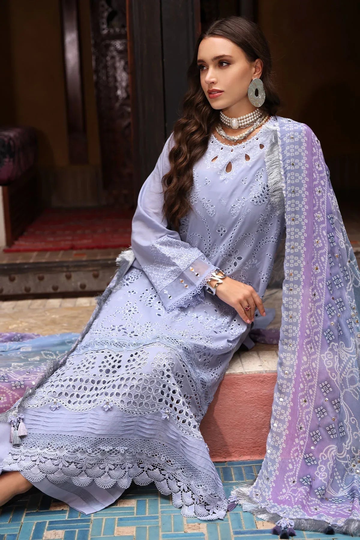 Nureh | Bazaar Lawn 25 | NE-108 - Aqsa Fabrics