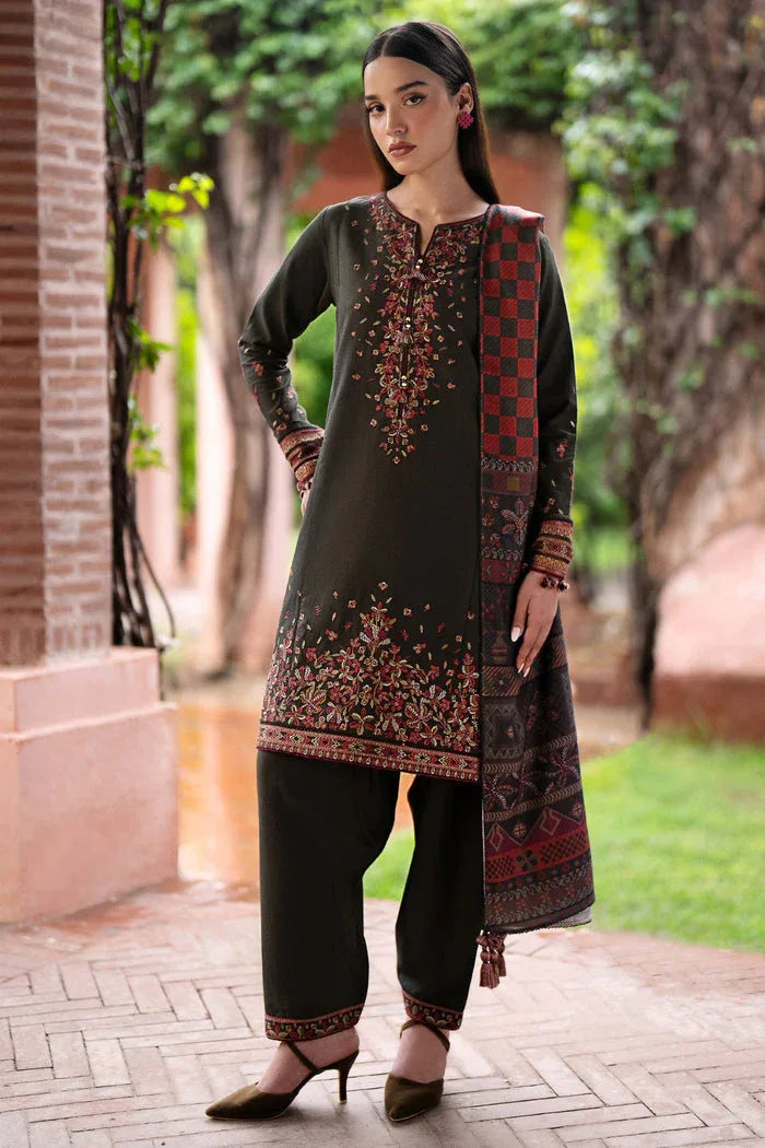 Jazmin | Winter Edition 24 | KHADDAR UW-0058 - Aqsa Fabrics