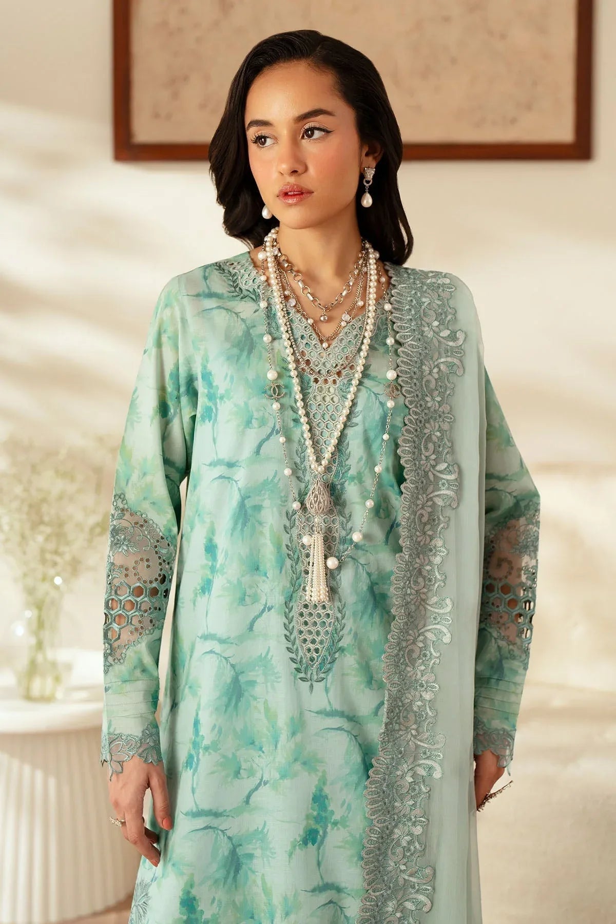 Nureh | Feya Eid Lawn | FE-03 - Aqsa Fabrics