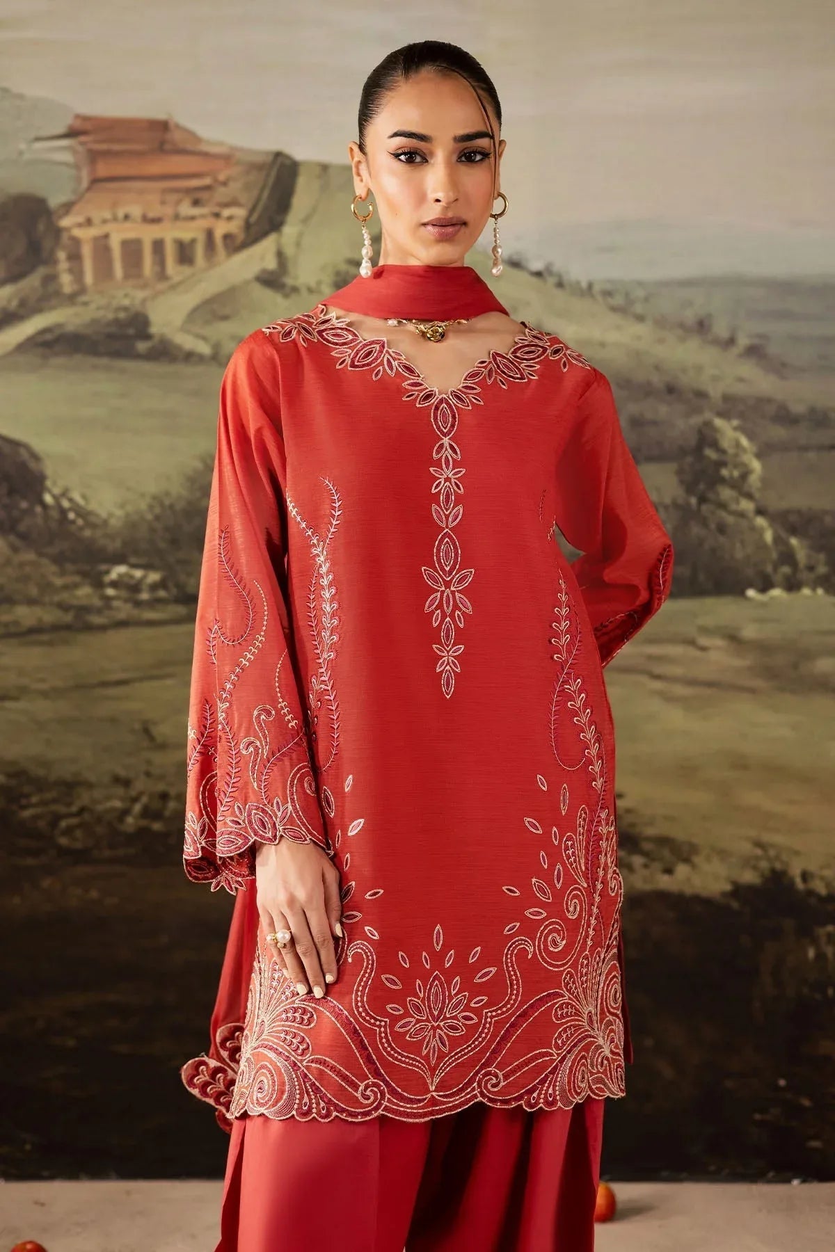 Nureh | Shades of Winter | NP-669 - Aqsa Fabrics