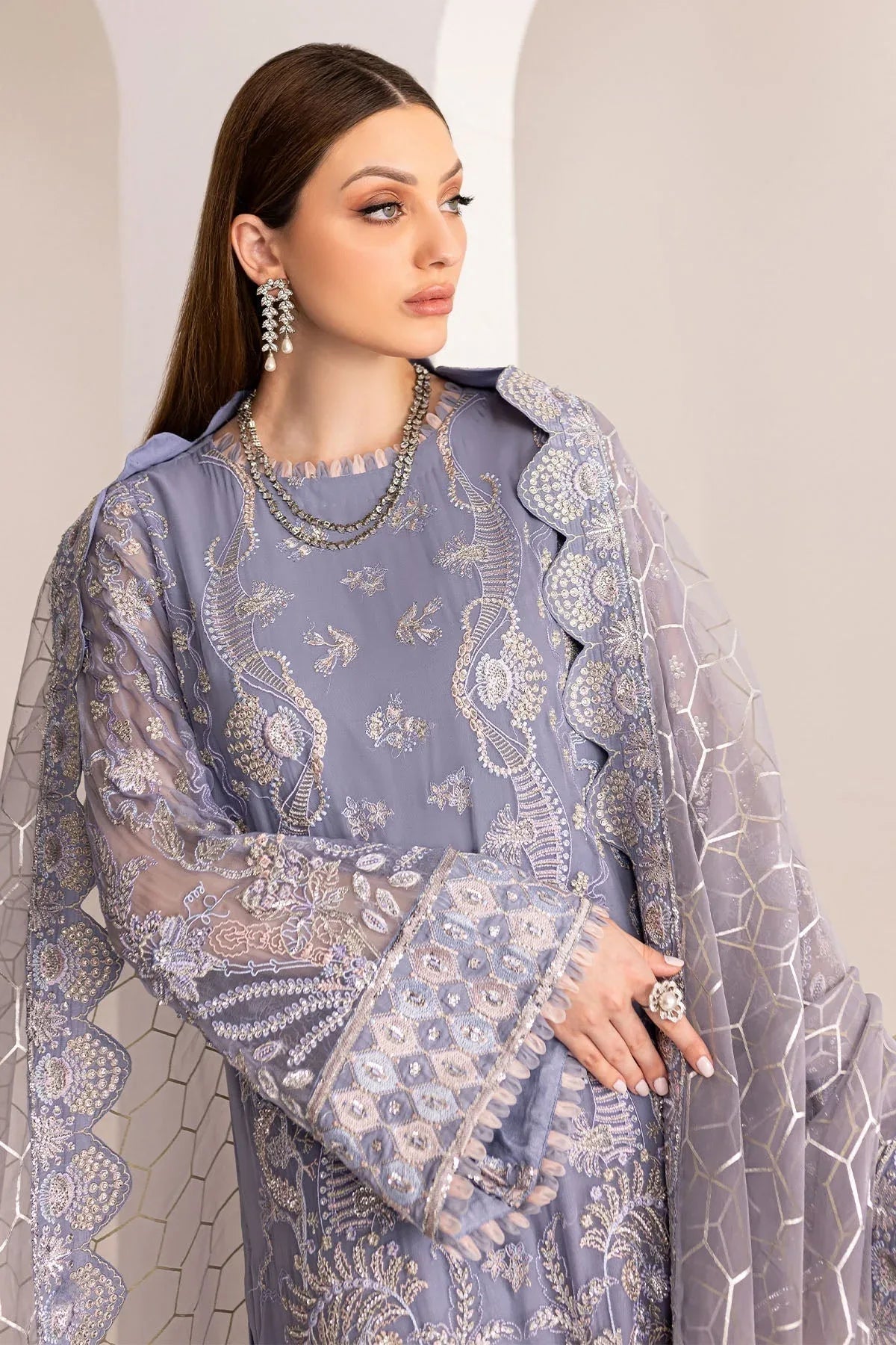 Nureh | Fancy Formals | NP-518 - Aqsa Fabrics