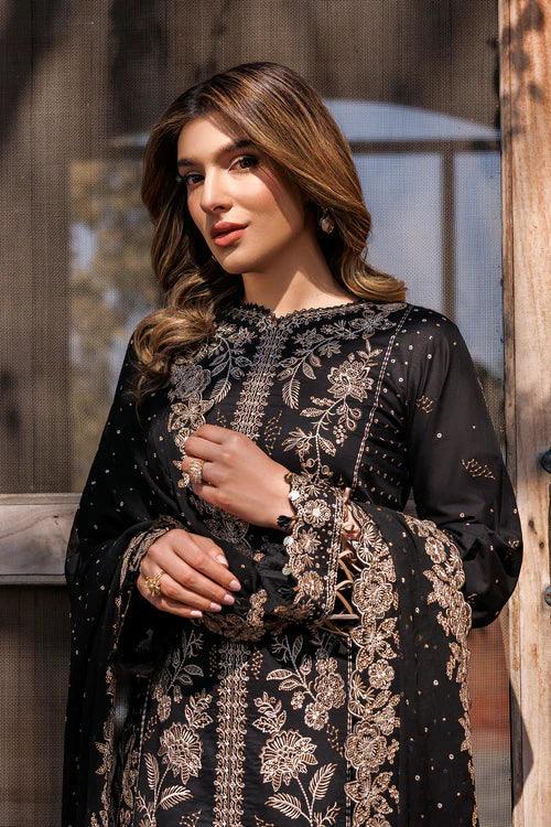 Farasha | Kaavish Lawn 24 | RAVEN AURA - Aqsa Fabrics