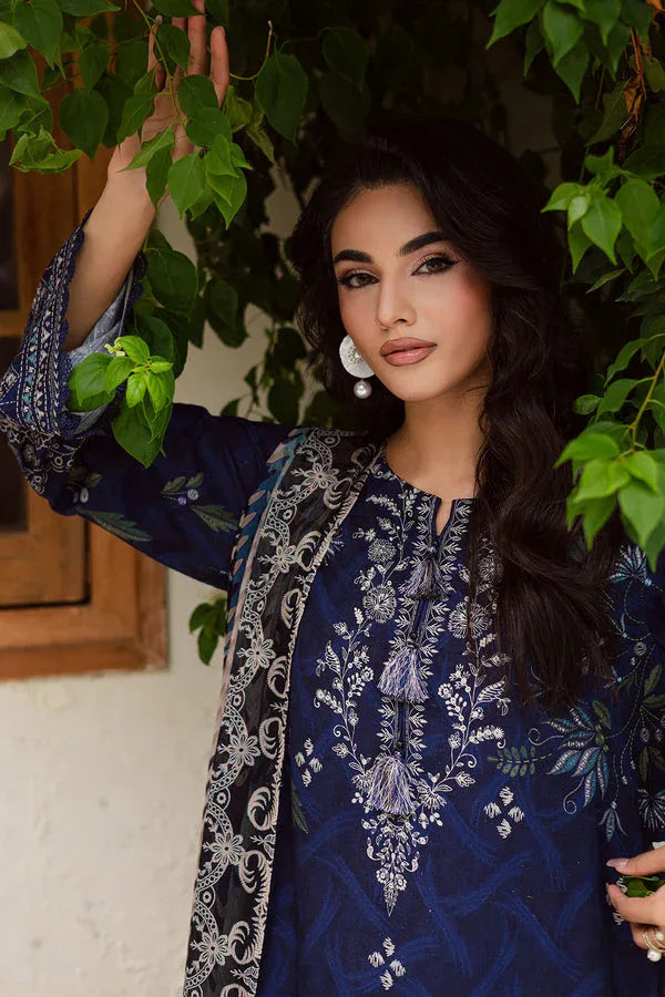 Nureh | Signature Printed Linen | SP-167 - Aqsa Fabrics
