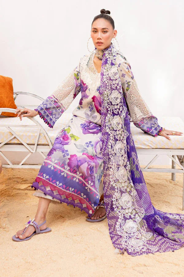 Nureh | Gardenia Lawn 24 | NS-138 A - Aqsa Fabrics
