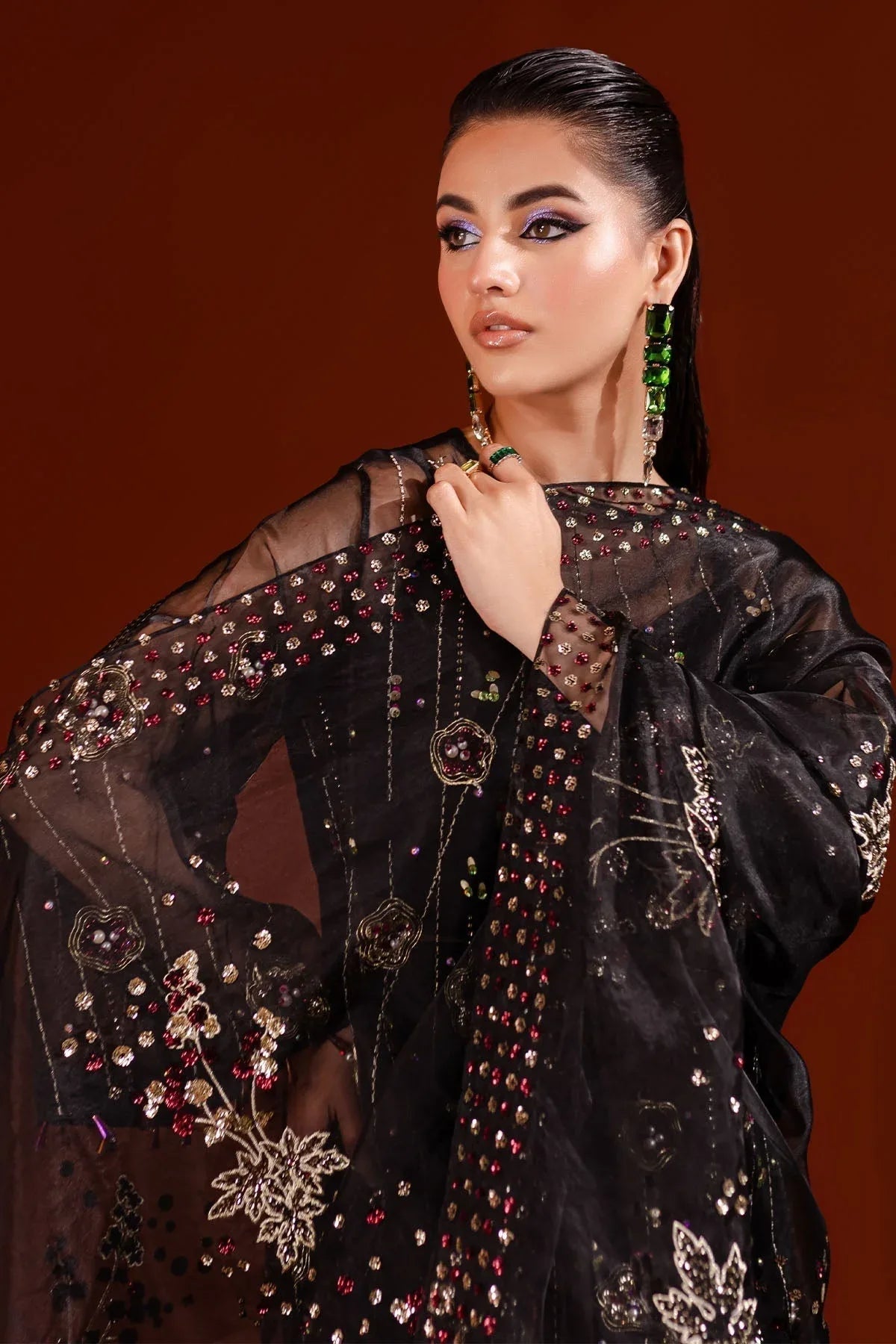 Nureh | Tiny Twinkles | NP-485 - Aqsa Fabrics