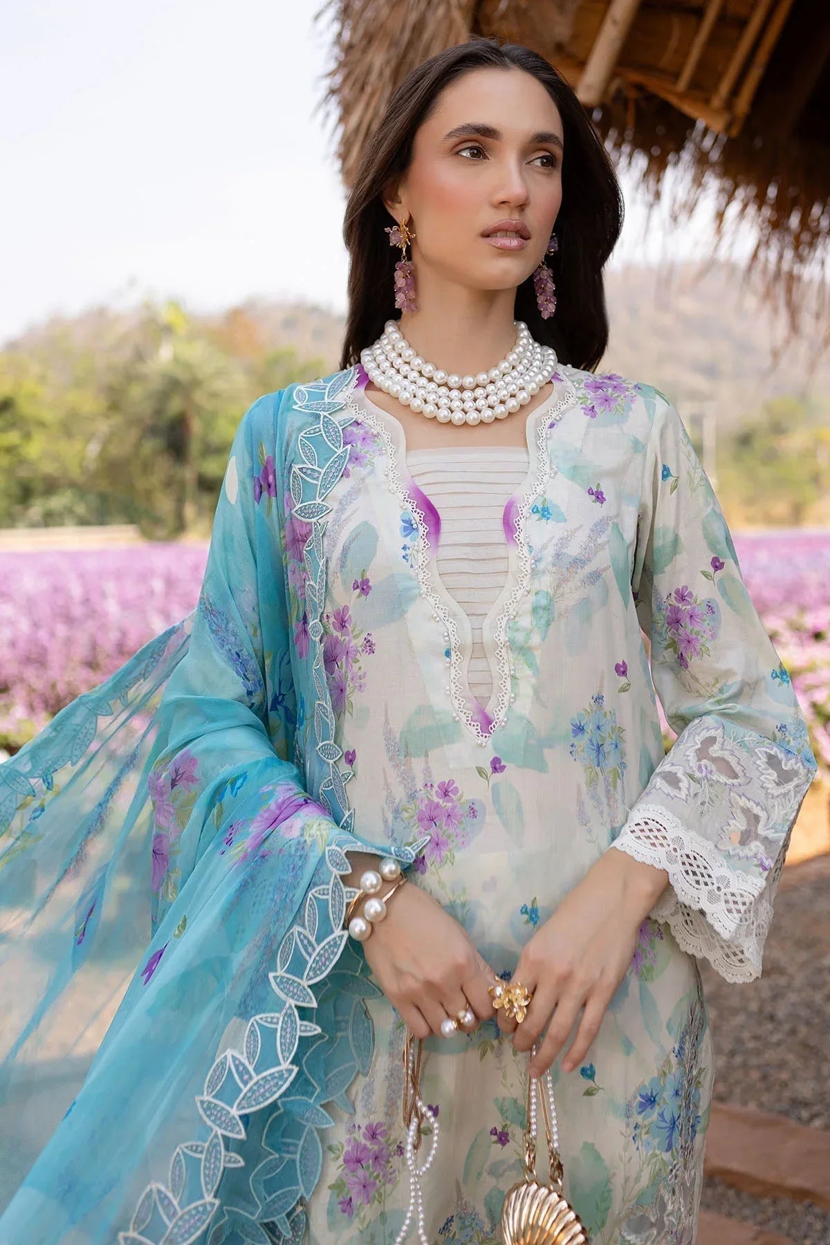 Nureh | Bloom 25 | BL-05 - Aqsa Fabrics