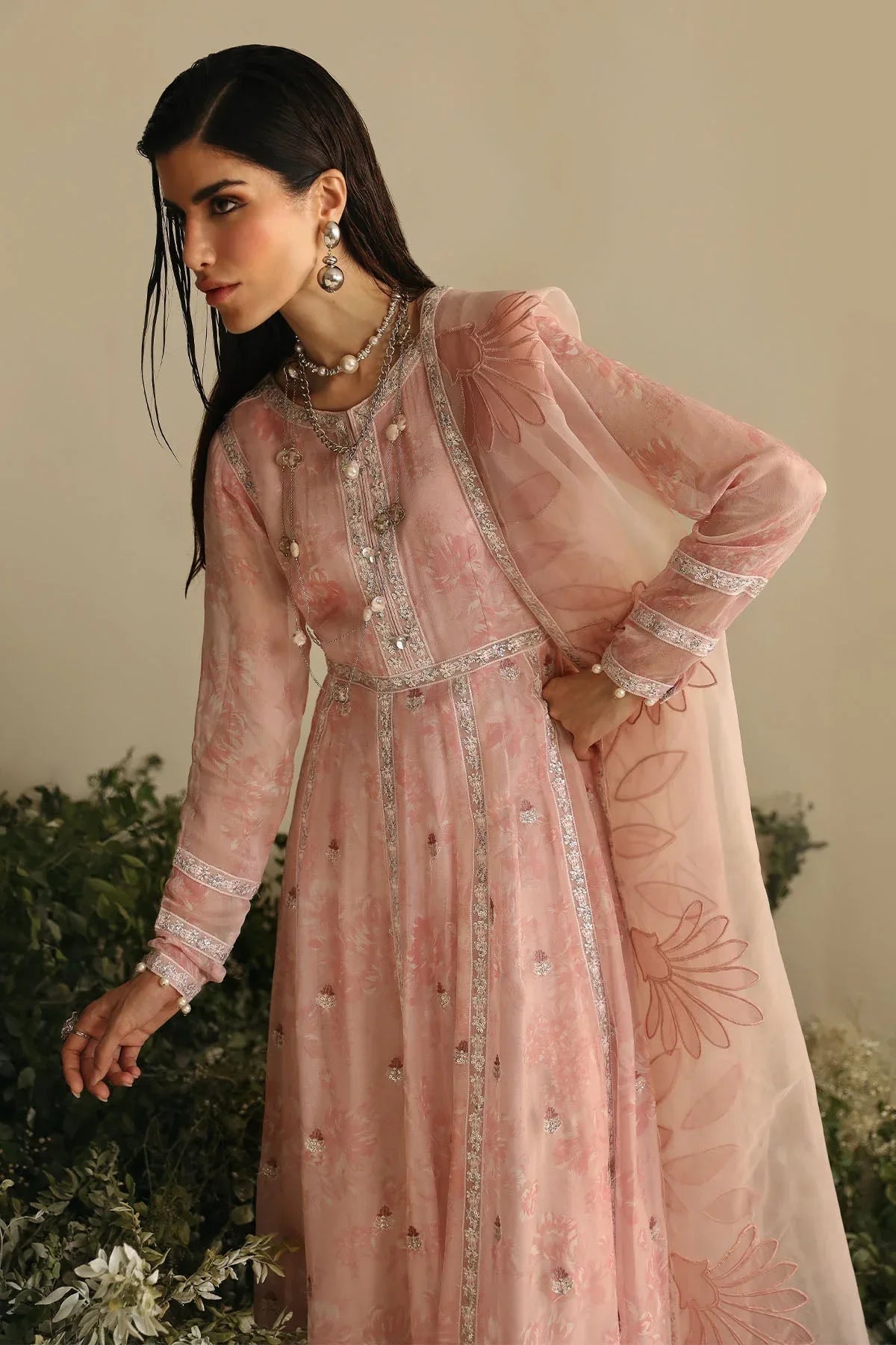 Nureh | Amaya Formals | AM-03 - Aqsa Fabrics