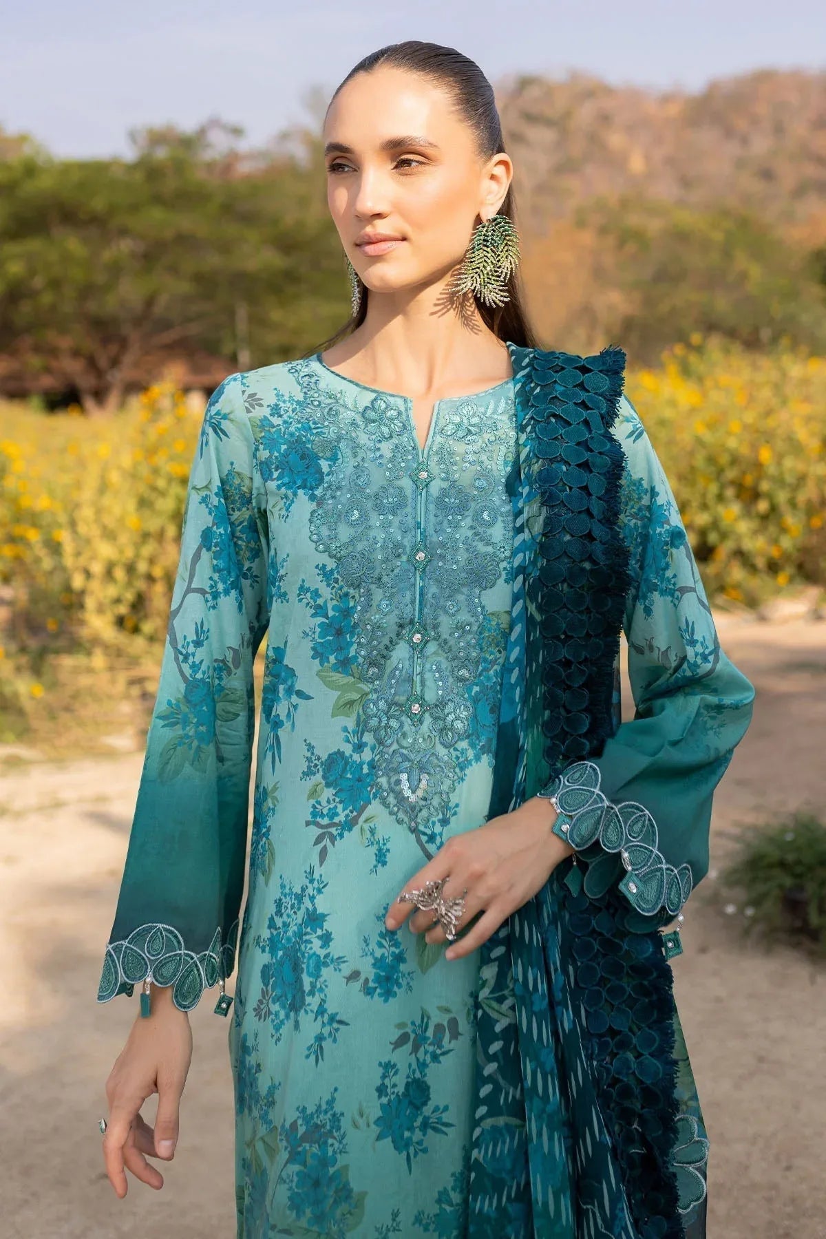 Nureh | Bloom 25 | BL-06 - Aqsa Fabrics