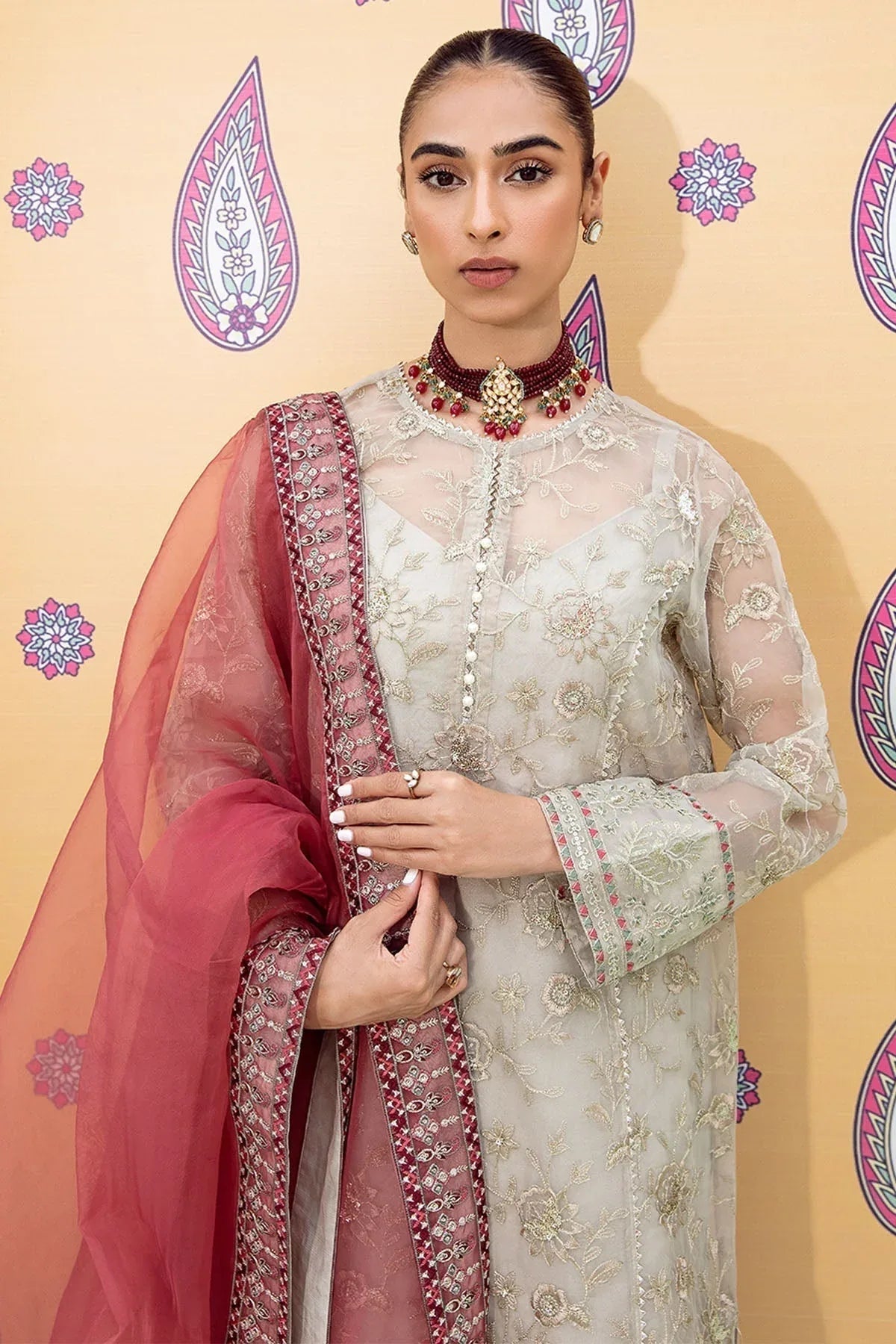 Nureh | Fancy Formals | NP-340 - Aqsa Fabrics
