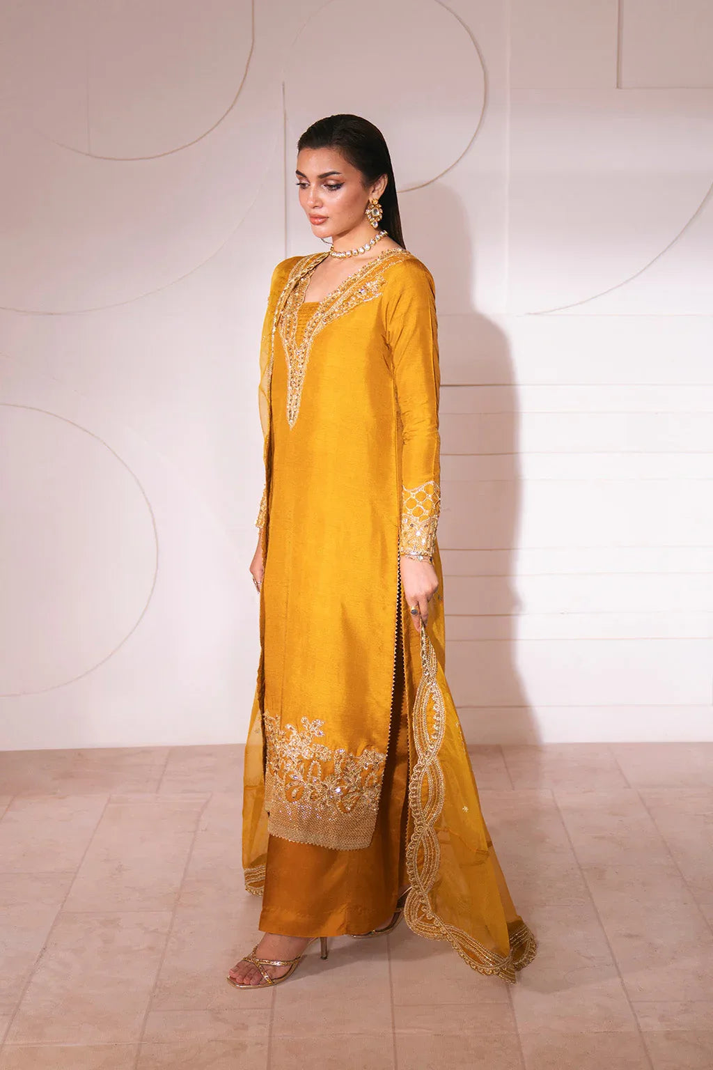 Neeshay | Luxe Pret | Solare - Aqsa Fabrics